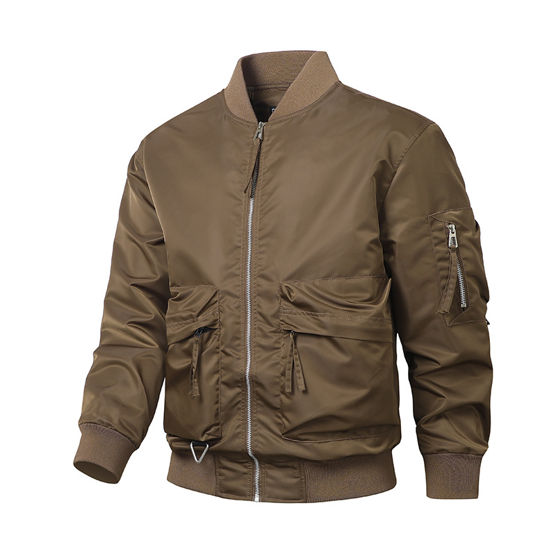 Chaqueta de trabajo transfronteriza otoño invierno chaqueta de hombre duro chaqueta de piloto de la fuerza aérea ma1 ropa de hombre ropa de béisbol coreana ropa de hombre