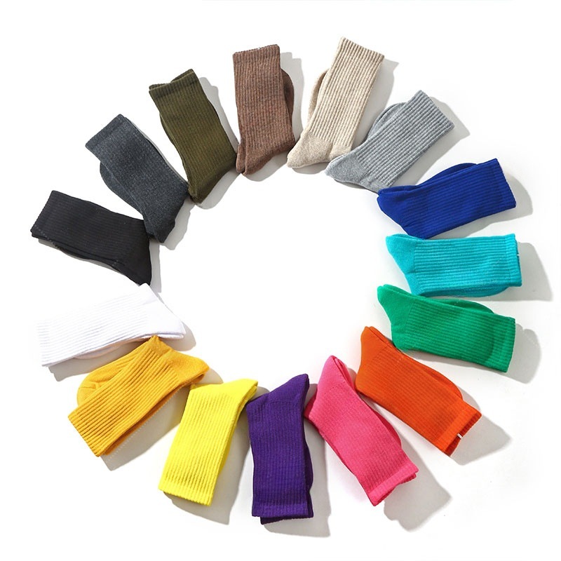 The colors are dazzling】Four seasons candy color men and women long…