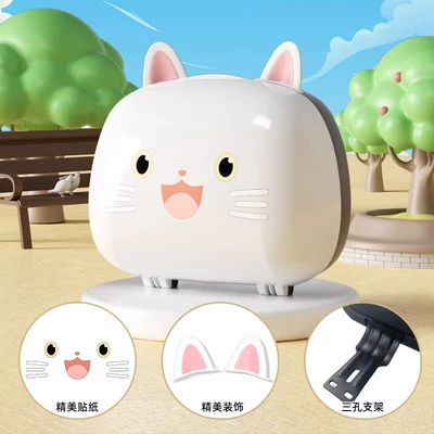 Electric car tail box – Accessories - replacement-backrest-installation-kitten-tail-box-bright-white-free-installation-gift-pack-small-q-tail-box