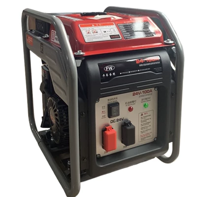 24V Open-Frame Portable Gasoline Avtomobil generatorları