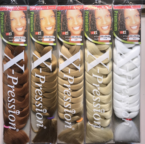 Peluca de Trenzas Africanas Sintéticas 80 Pulgadas 165g de Seda de Alta Temperatura para Extensión de Cabello