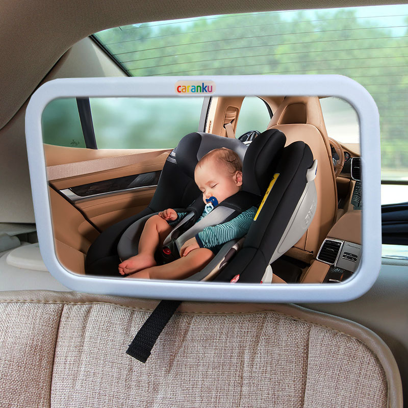 Car baby safety rearview mirror mirror car baby observation mirror basket mirror reverse observation mirror large field of view