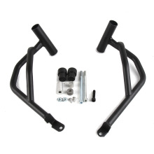 适用于贝纳利幼狮500边箱保险杠踏板摩托车改装碳钢黑铁护杠