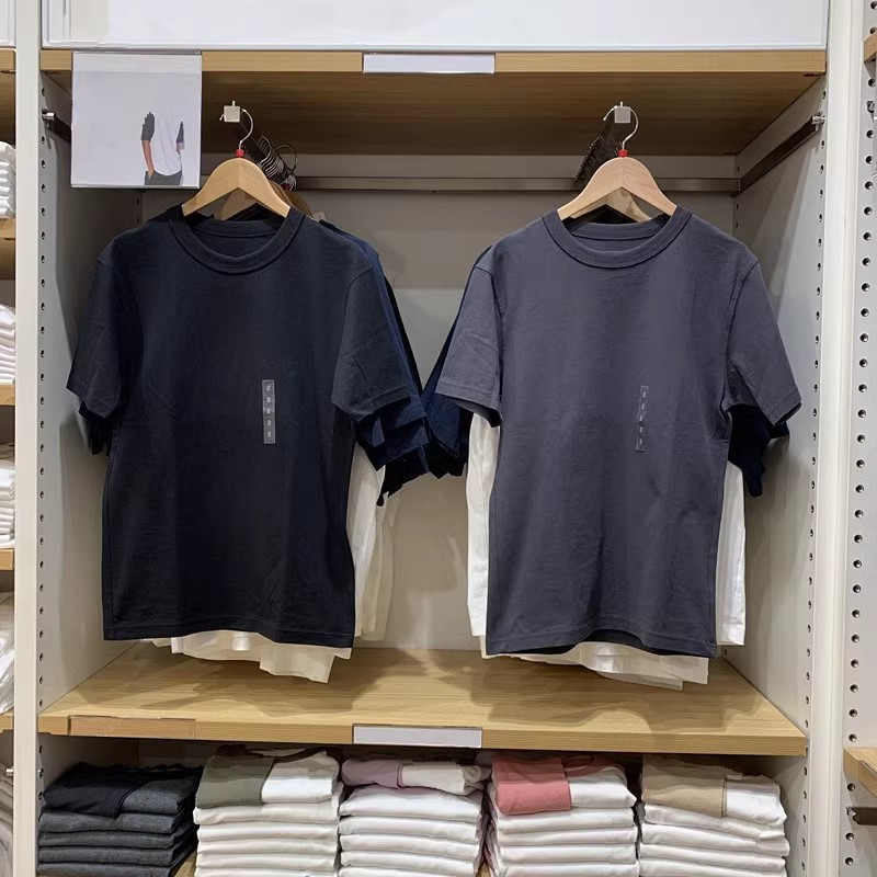 Men's and Women's Clothing/Couple's Style Summer Regular Shoulder T-Shirt Cotton Round Neck Short-Sleeved T-Shirt 465186/475356
