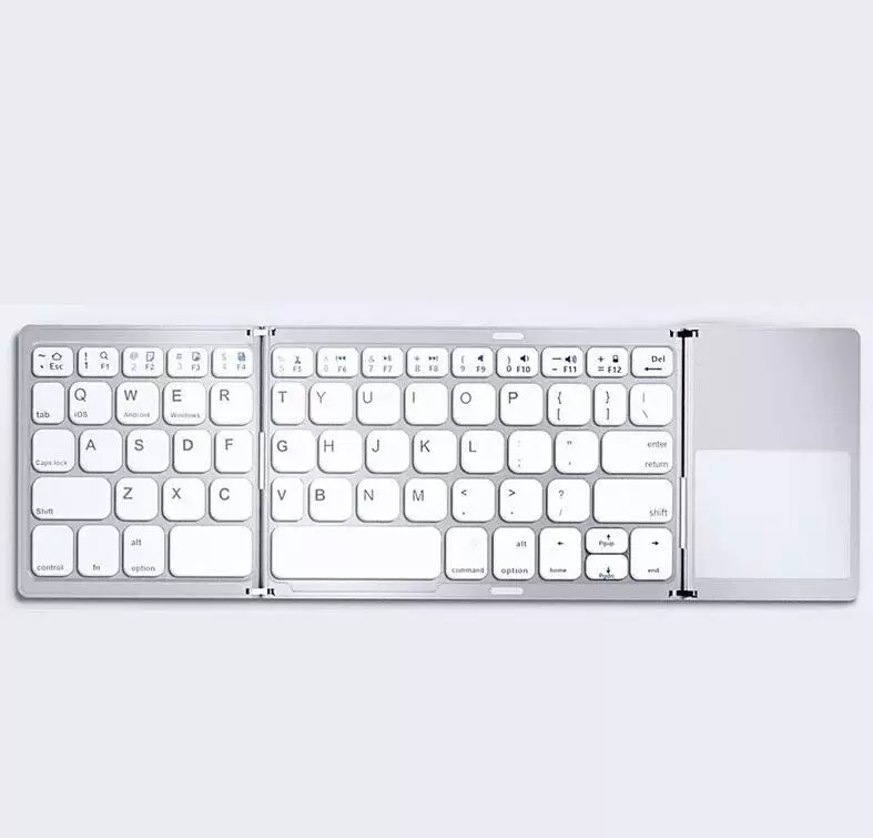 Складная Bluetooth-клавиатура с тачпадом