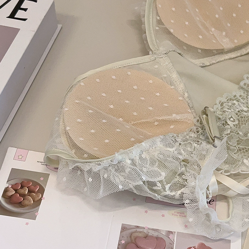 Lace cute summer pijama, silk comfortable set, lifting effect