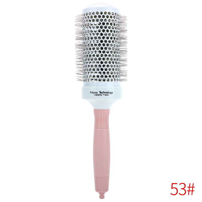 Directo de fábrica cilindro Pelo Rizado profesional modelado en polvo tubo de aluminio peine tubo de aluminio de aire térmico de cerámica peine del pelo