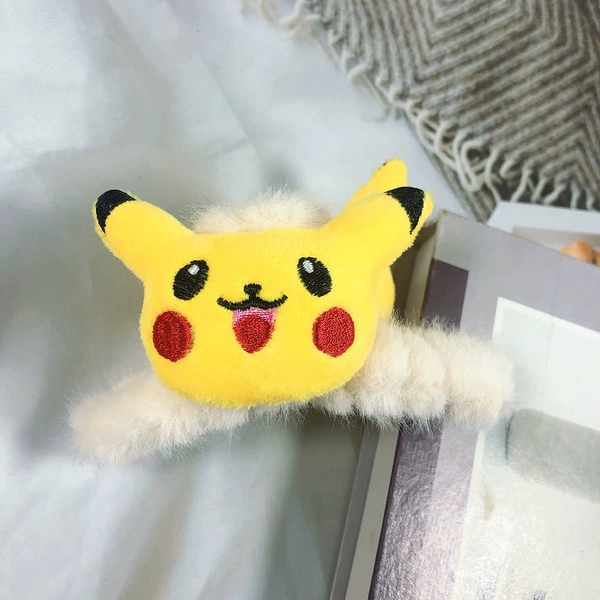Yellow Pikachu Plush Clip—68#