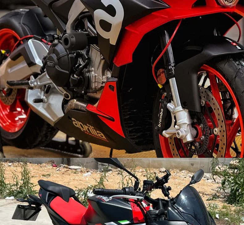 Suitable for Aprilia Tuono660 2021-2026 Modified Parts Engine Protection Bar and Body Anti-Fall Guard