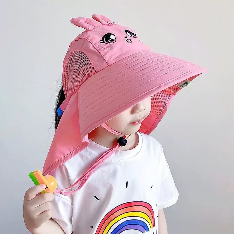 子供の日よけの帽子の男の子の女性の紫外線防止の夏の日よけの帽子の大きいつばの新型の日よけの帽子の薄い通気性の漁師の帽子|undefined