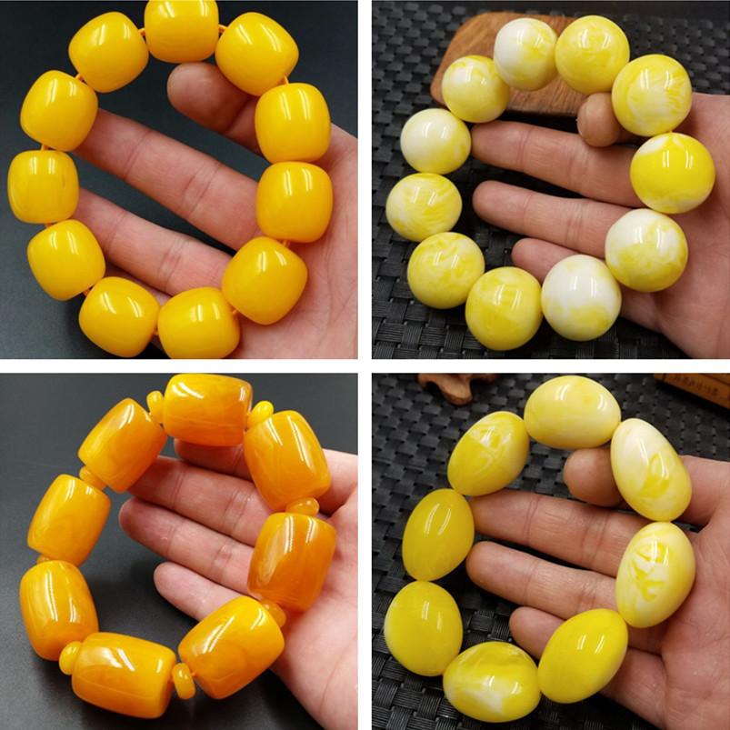 Big bracelet wax agate