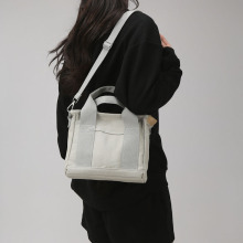 亚马逊日本帆布包手提斜挎便当包大容量母婴包时尚潮流单肩包