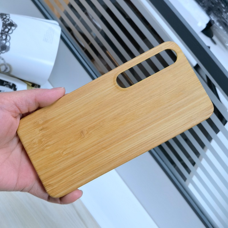 Meizu 21 mobilskal i trä skyddsfodral i neutral design_voghion.com