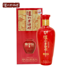 州老酒坊喜字坛（6）浓香型白酒52度500ml单瓶宴席送礼