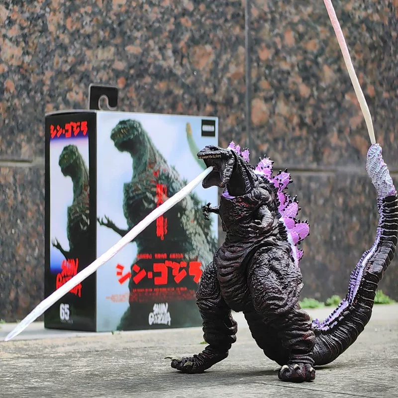 Высококачественная версия NECA новая Nuclear 2016 Годзилла Godzilla динозавр монстр мобильная модель игрушки