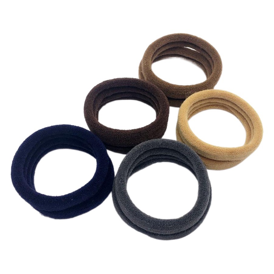 Factory direct high elastic seamless hair ring towel ring basic hair rope head rope women's simple hair band