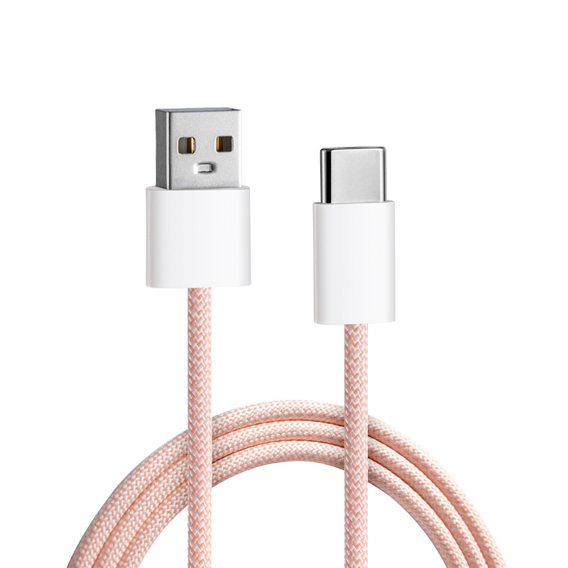 TypeC-tarjeta de papel rosa