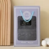 Cotton single gift box dark grey