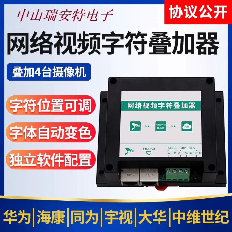 Сетевой видеоприемник персонажей, строительная площадка, мониторинг пыли, склад, теплица, температура и влажность, удаленный видеомониторинг высокой четкости