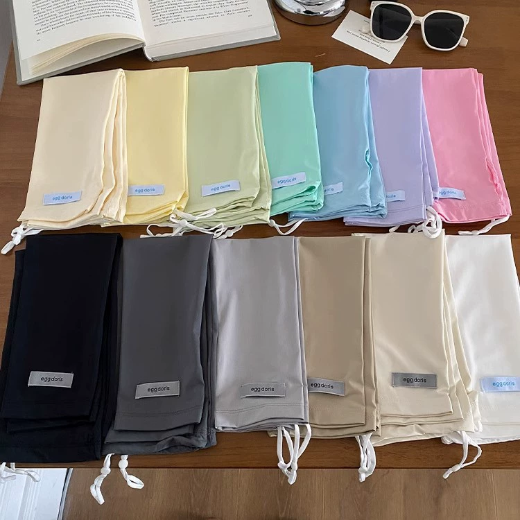 Solid summer sleeves, travel set, breathable protection sleeve for cycling, sun protection, UV protection