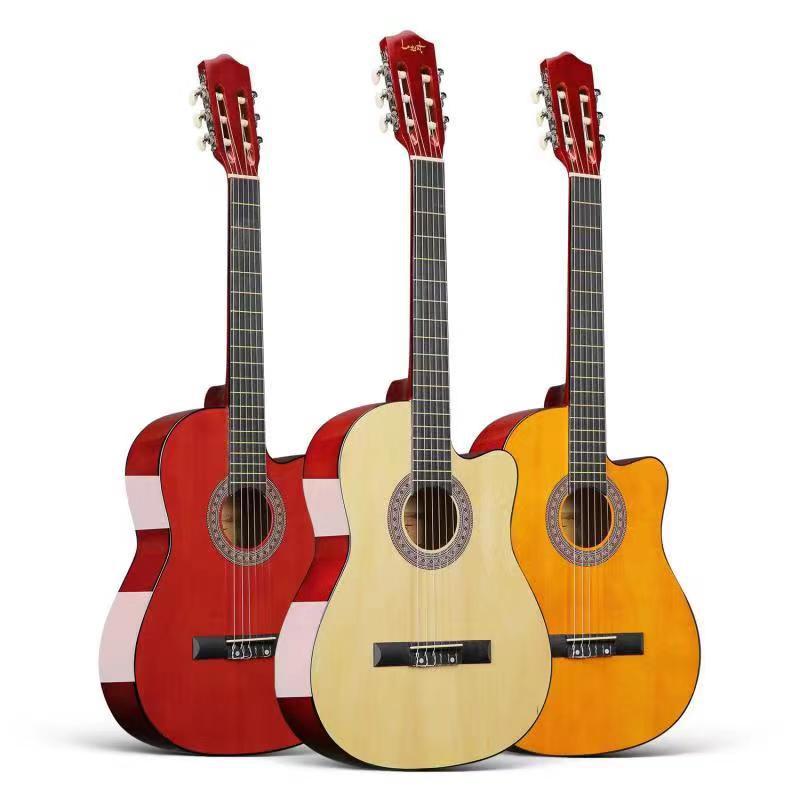 Guitarra clásica de 39 pulgadas Guitarra clásica al por mayor Introducción Guitarra de madera Cuerdas de nylon Clásico image 5