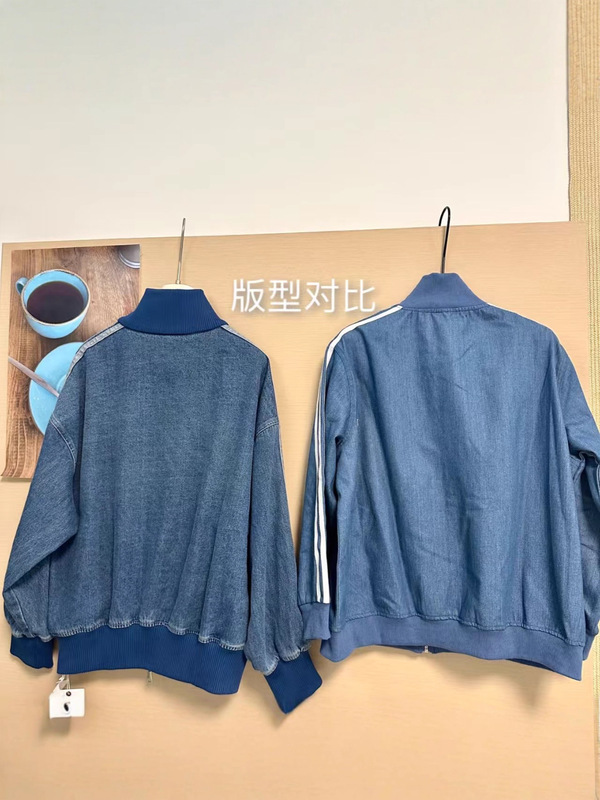 现货高版本蓝调时刻小马刺绣牛仔外套男女同款松弛感复古夹克上衣|undefined