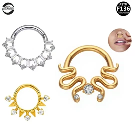 其他穿刺饰品;鼻饰;唇饰