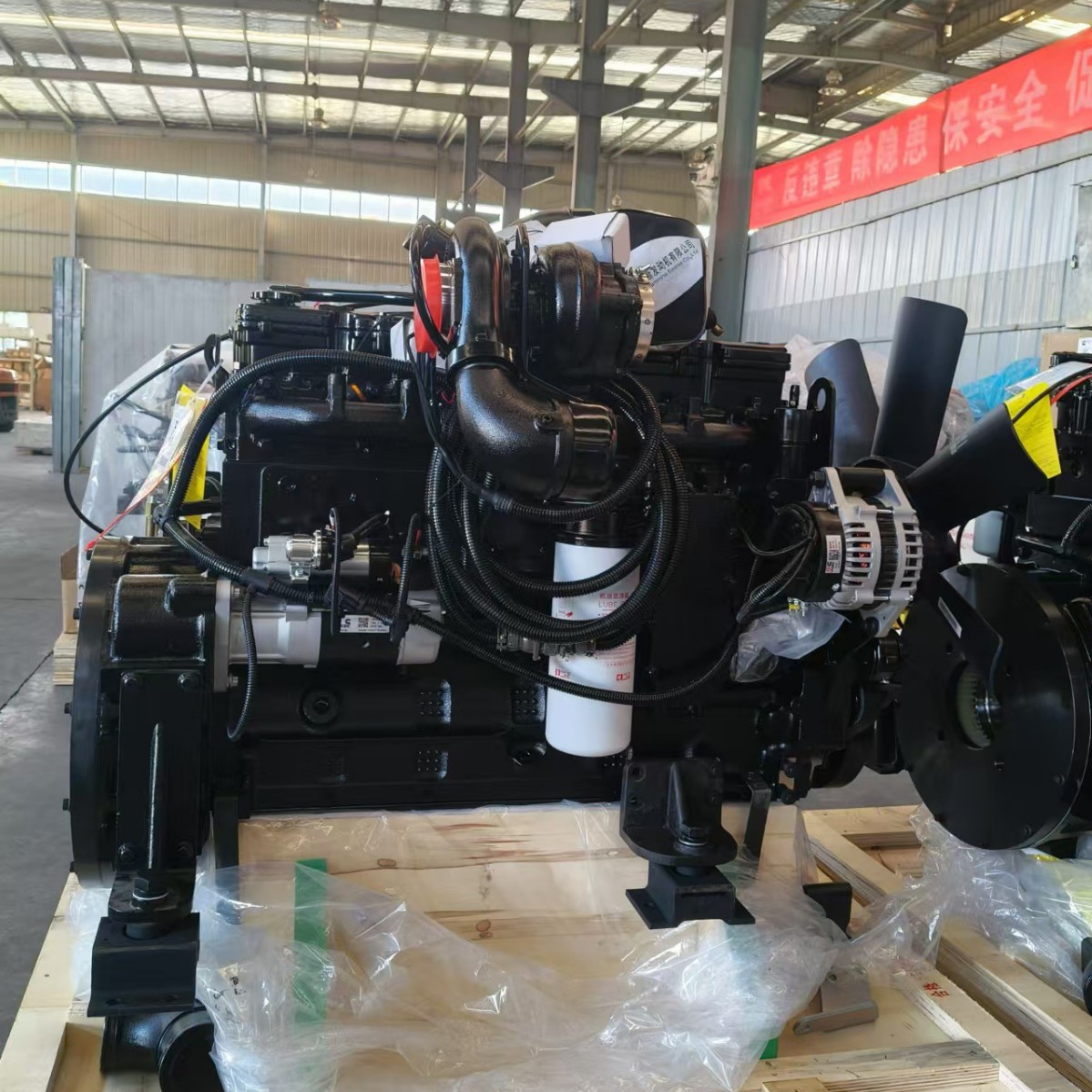Cummins/康明斯 6LTAA8.9-C220 空压机柴油发动机价格全新柴油机