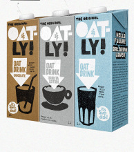 OATLY进口咖啡大师1L瓶装 谷物蛋白膳食早餐燕麦奶装巧克力味