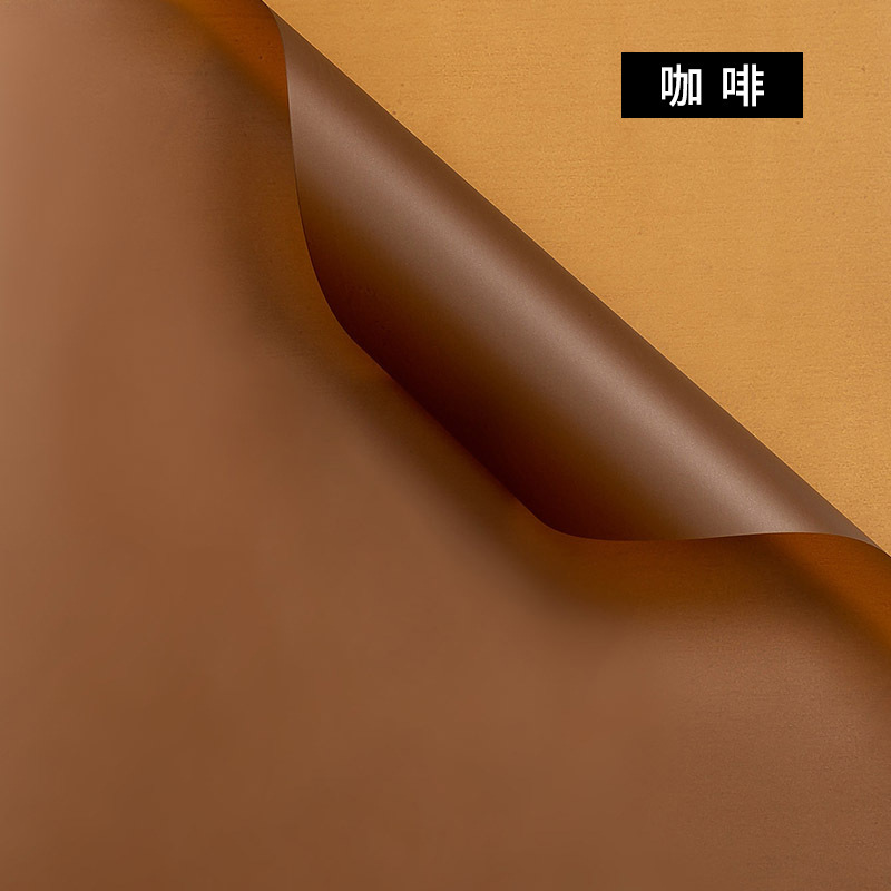 Papel de embalaje de ramo, papel de regalo de papel Ouya de dos colores, papel de regalo de flores, papel de bricolaje floral, papel de embalaje, papel de flores Han Su