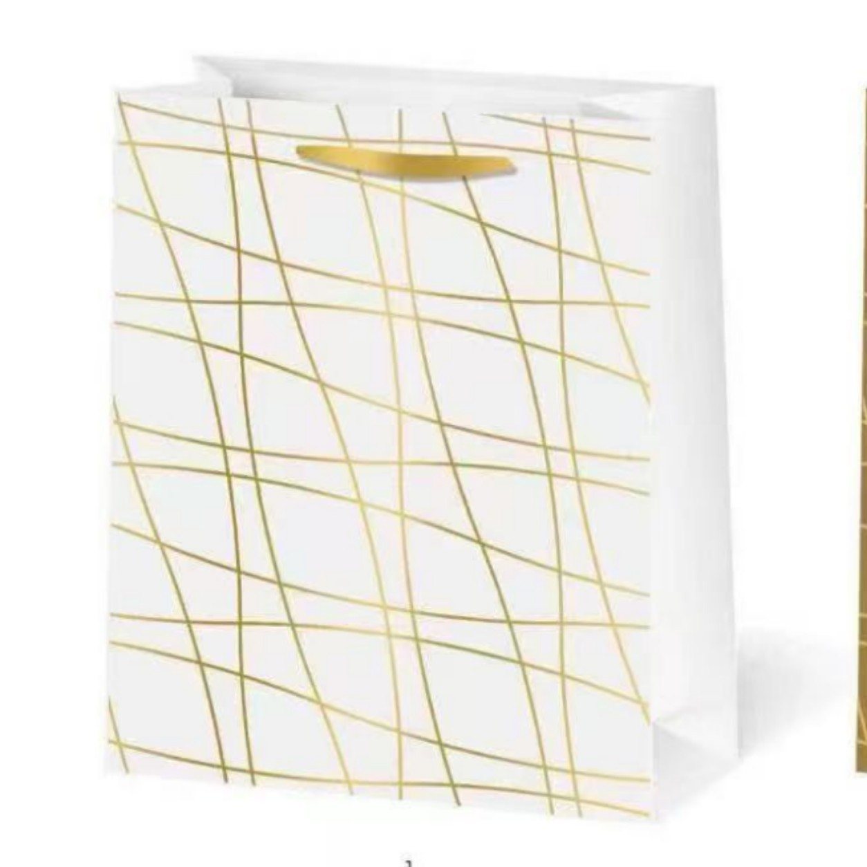 创意新款时尚高档礼品袋礼物袋欧美烫金商务手提纸袋子