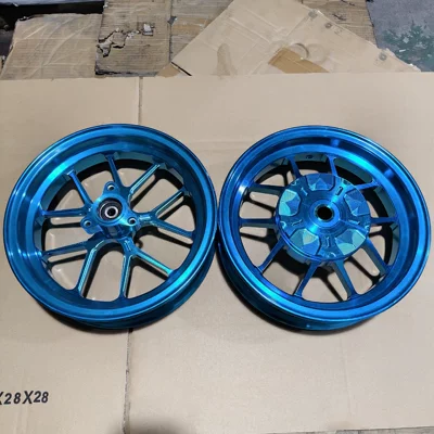 Hubs for Fuxi Qiaoge Ghost Fire | Motorcycle wheel hub - light-blue