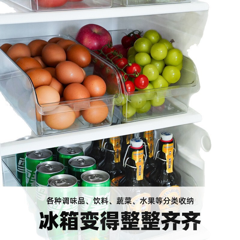 冷蔵庫収納ボックス、収納整理品、引き出しボックス、収納ボックス、整理ボックス、卵食品保存ボックス、キッチン|undefined