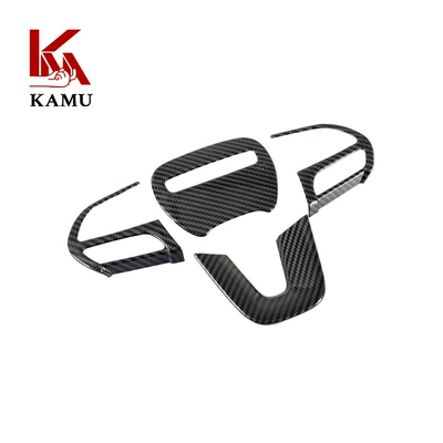 Suitable for Dodge Challenger Other Automotive Exterior Supplies - steering-wheel-decoration-frame-4-piece-set-18145