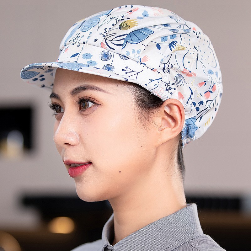 Comedor Comedor Cooker Sombrero de malla especial para cocina trasera femenina Fábrica de alimentos transpirable Taller de trabajo Sombrero de fábrica al por mayor