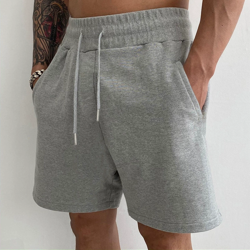Летние спортивные тонкие шорты для тренажёрного зала, дышащие брюки, slim fit, для бега