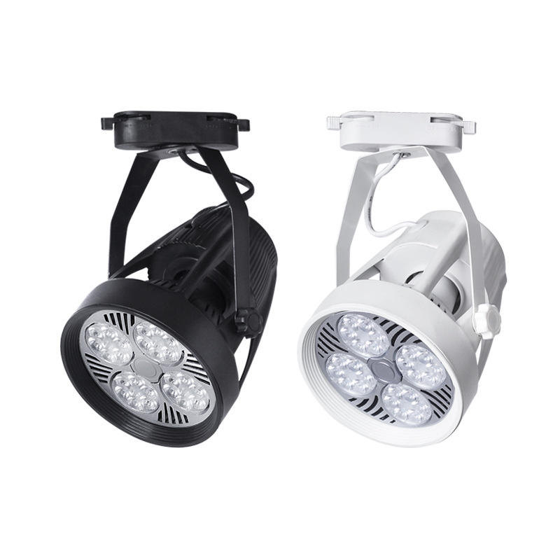 LED pista Spotlight tienda de ropa Super brillante comercial par30 pista lámpara de techo lámpara carril LED sola lámpara