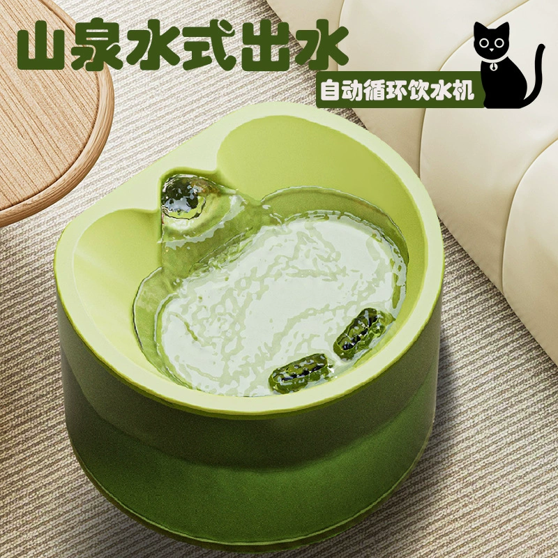 Питьевая машина для кошек Питьевая вода для кошек и собак Автоматическая циркуляция питьевой воды большой емкости тазик для воды бесшумный кормушка не мокрый рот