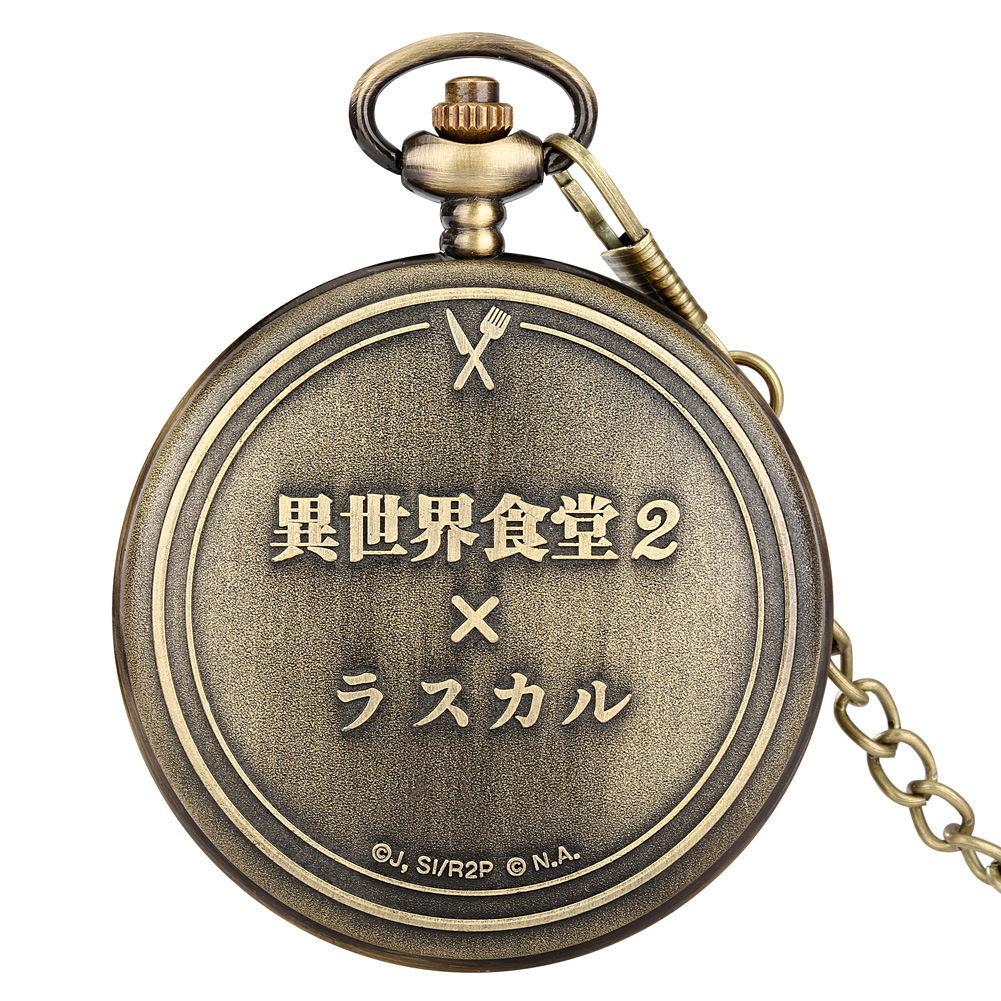 60g Weight Plastic Mirror Material Pocket Watch Classification Pointer Display Type Round Dial Shape Holiday, Daily Occasion Quartz Movement Geometric Pattern All Seasons Season Unisex Gender Vintage Style Style Vintage Style Geometric Quartz Pocket Watch 7