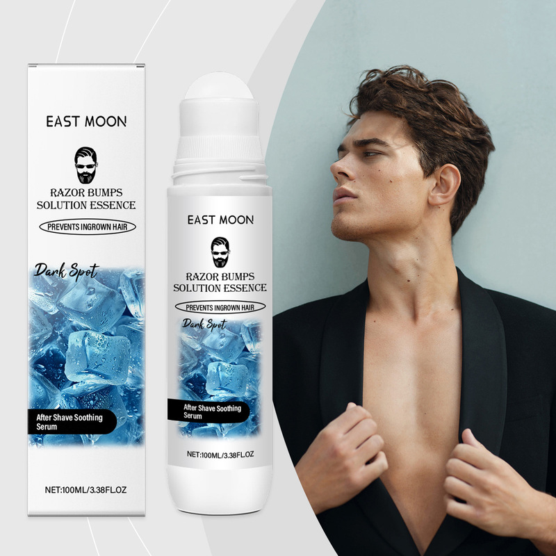 Eastmoon Men's after Shave Care Essence Moisturizing and Refreshing Skin Care Essence for Post-Shave Care