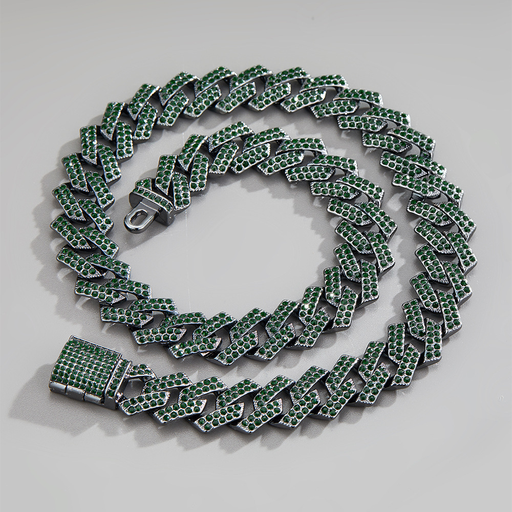 총 블랙 그린 다이아몬드