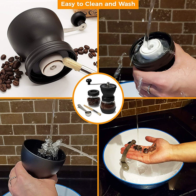 Manufacturer direct hand shake grinding grinding bean machine coffee bean grinding machine cross -border manual coffee machine household small grinders