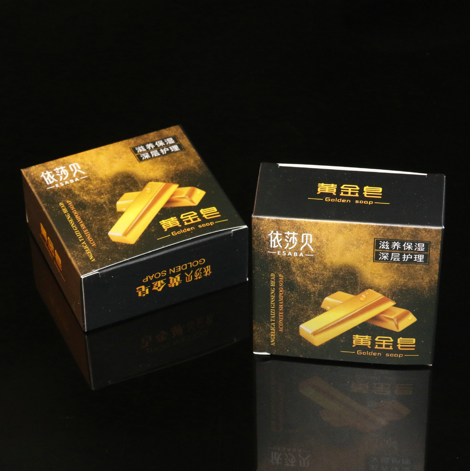 이세베이 골드비누 100g (사각형) [비누+칼라박스]