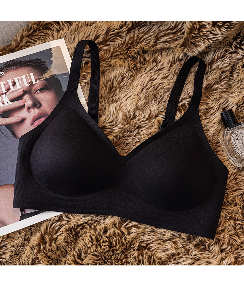 Venta directa de fábrica comercio electrónico transfronterizo Sudeste de Asia Vietnam Tailandia damas sin costuras sujetador de recogida lateral cómodo