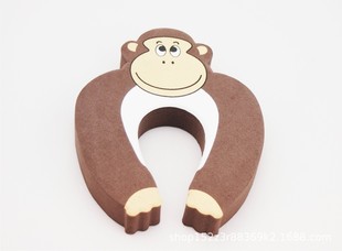 Baby anti-pinch hand cartoon door stop eva door card children's door clip animal door stop children's protective products