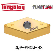 Tungaloy泰珂洛2QP-VNGM160404-HS刀片BXA20 用于精加工硬化钢