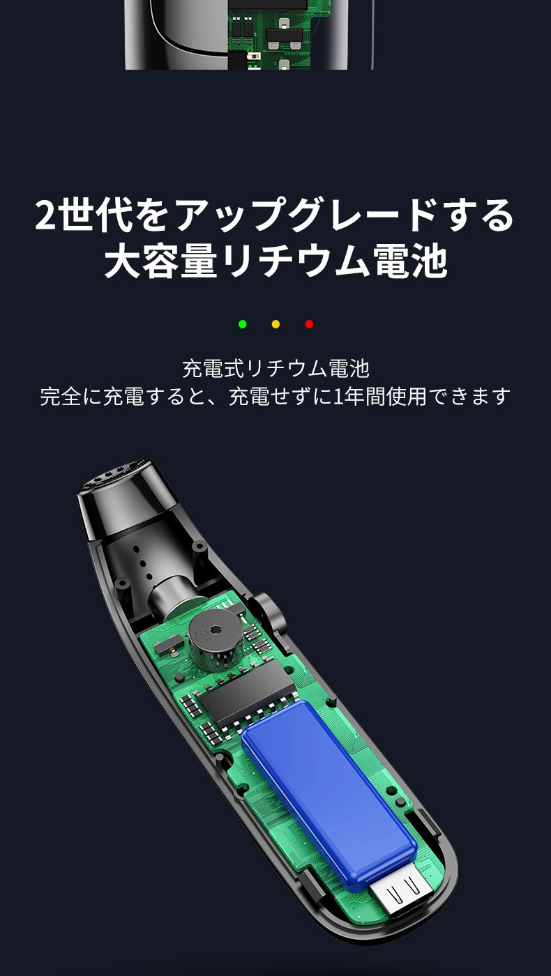 Air-Inflatable Alcohol Tester for Drunk Driving Testing, Special Portable High-Sensitivity Japanese Tester