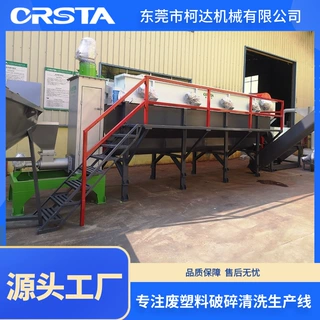 塑料椅破碎清洗生产线 废旧牛奶瓶回收设备 HDPE中空瓶清洗生产线