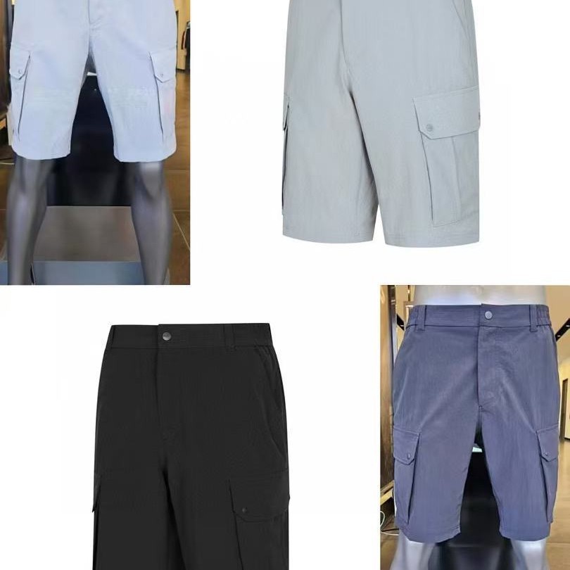 25 New Summer Golf Clothing Pants Men's Casual Sports Outdoor Breathable Thin Elastic Shorts