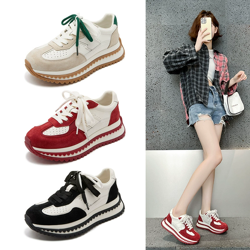 Модные ретро кроссовки для женщин с узкой талией, весна 2025, новые спортивные кроссовки в стиле "dad shoes" для женщин